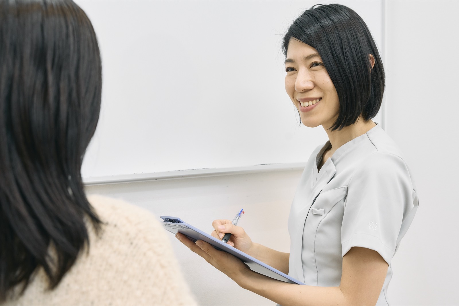 問診の様子